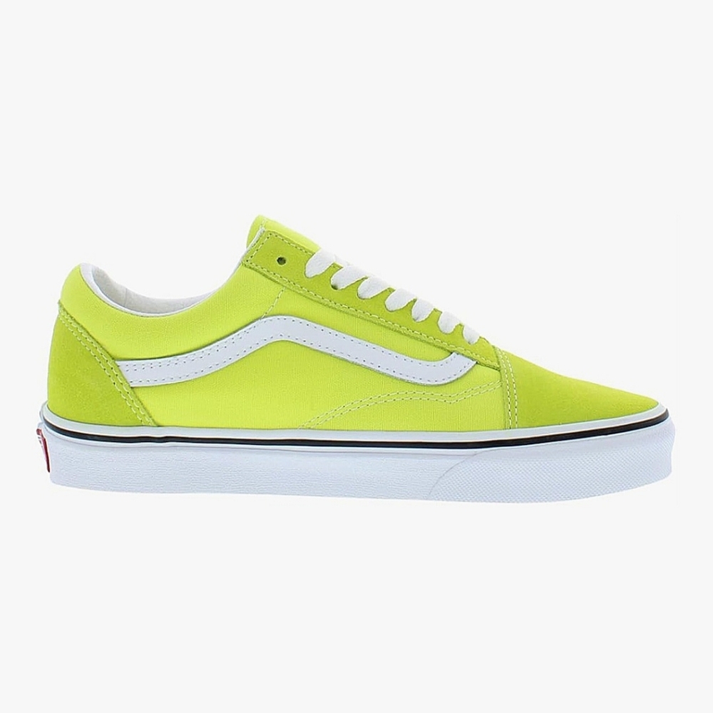 Vans Old Skool Boys Girls Size 2 Yellow Kids Preschool Shoes
